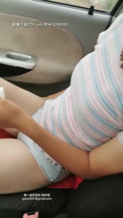 良家小夫妻雨后野外车震，漂亮小少妇阴毛超多，无套内射，路人经过，紧张刺激，高清源码录制 截图2