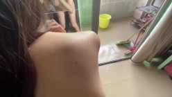 大三艺术生兼职模特 杨豆豆 私房照爱爱视频泄密，帮男友打飞机，镜前后入狂艹 截图12