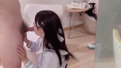 极品大学生巨乳萌妹 一只桃桃 啪啪合集！双马尾配JK！人甜逼美！被男主操的淫叫不停 截图9