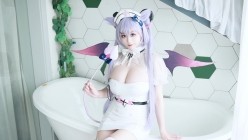 阿雪雪_yuki - 原神 刻晴 魅魔护士 截图5