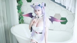 阿雪雪_yuki - 原神 刻晴 魅魔护士 截图8