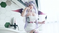 阿雪雪_yuki - 原神 刻晴 魅魔护士 截图9