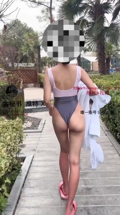 推特骚鸡 金秘书 会员福利 温泉带上自动鸟体验感 截图10