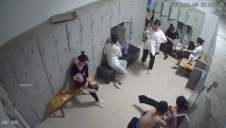 舞蹈班《监控破解》偷拍多位美女学员后台换衣服 截图12
