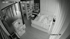 破解家庭摄像头偷拍豪宅夫妻性欲强 ️第二发-出差回来狂抽猛送3天 截图6