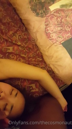 华裔OFs百大网黄,牧洋犬monaut找个老黑男友,20cm黑长直大屌直插花心 截图4