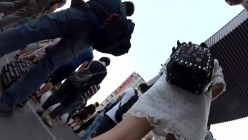 北京地铁商圈CD系列2，掀裙被小姐姐发现差点被打手，大神不怕还继续拍 截图6
