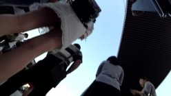 北京地铁商圈CD系列2，掀裙被小姐姐发现差点被打手，大神不怕还继续拍 截图12
