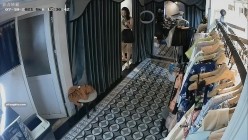 黑客破解摄像头 ️监控偷拍三个服装店内摄像头记录试衣过程 截图10