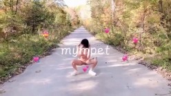 极品颜值女神【mympet】最新露出 啪啪福利，你眼中高高在上的女神在富人眼中只是一只母狗精盆！ 截图6