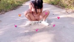 极品颜值女神【mympet】最新露出 啪啪福利，你眼中高高在上的女神在富人眼中只是一只母狗精盆！ 截图10