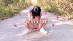 极品颜值女神【mympet】最新露出 啪啪福利，你眼中高高在上的女神在富人眼中只是一只母狗精盆！ 截图11