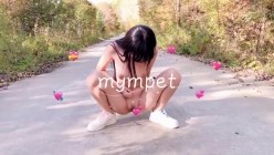 极品颜值女神【mympet】最新露出 啪啪福利，你眼中高高在上的女神在富人眼中只是一只母狗精盆！ 截图15