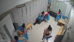 舞蹈班《监控破解》偷拍多位美女学员后台换衣服 截图3