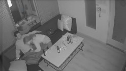 KTV房间内监控流出公主为售卖酒水，提供三次性服务，口交撸管多次想要插入都没有成功，疯狂拉扯！ 截图11