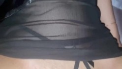 《百度云泄密》平时一本正经的美女同事周末换上黑丝和男友啪啪视频被曝光 截图10