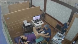 黑客破解医院摄像头偷窥妇科诊疗室络绎不绝来做阴道检查的少妇 截图7