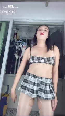 【舞艺吧 火力新团】长腿美女『媚娘』激情热舞 全透性感丝袜骚逼坐脸视角极致享受 截图9
