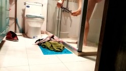 臀控熟女控必备！曾火爆全网的露脸广场舞大妈【美美子】大尺度私拍第二弹，骚舞挑逗情趣诱惑紫薇全裸，相当反差 截图2