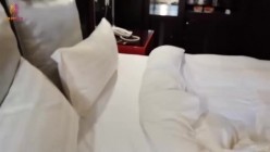 台湾约炮大神【Tiger】受到极品反差D罩杯S身材女威胁，在床上干到求饶乳交颜射 截图3