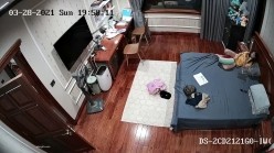 《居家摄像头破解》漂亮学生妹在家也会按耐不住摸逼玩几下 ️边看手机啪啪小视频边玩穴 截图3