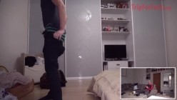 HEYZO-2588 前代未聞の動画撮れました。。。 自宅に行き旦那に会って、隣の部屋で奥さんに フェラしてもらうというガチ寝取りです。 - ケイト 截图16