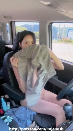 治愈系瑜伽健身网红【imjenasis】订阅 番外特，户外无内露出诱惑勾引 截图7