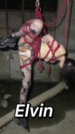 推特顶级大神【elc调教师】能肏能玩，各种模特网红女神滴蜡走绳喝尿露出羞耻训成母狗 截图9