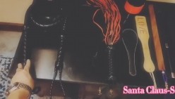 字母圈调教大神【Santa Claus-S】把女神开发成发情的小母狗，别人眼里高高在上的女神 在主人面前是一只精盆母狗 截图3
