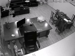 黑客破解摄像头偷拍 ️河北某摄影店女老板 年纪30左右 在公司办公室与2名男子长达两年偷情记录 截图8
