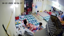 监控偷拍缅北电信诈骗公司女员工集体大通铺睡觉 ️有业绩才能回家 截图4