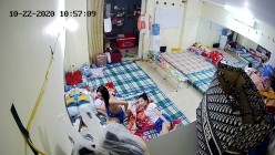 监控偷拍缅北电信诈骗公司女员工集体大通铺睡觉 ️有业绩才能回家 截图10