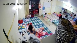 监控偷拍缅北电信诈骗公司女员工集体大通铺睡觉 ️有业绩才能回家 截图14