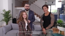 LegalPorno - Sasha Paige - Titus Low Opens Up About Bisexuality & Life in America Then Fucks His Fan Sasha Paige!.mp4 截图2