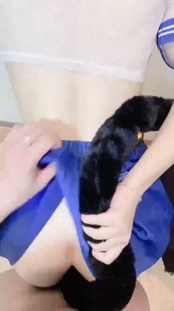 粉丝团专属91大佬啪啪调教无毛馒头B露脸反差骚女友你的乖乖猫肛交乳交多种制服对白淫荡 截图1