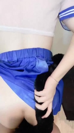 粉丝团专属91大佬啪啪调教无毛馒头B露脸反差骚女友你的乖乖猫肛交乳交多种制服对白淫荡 截图2