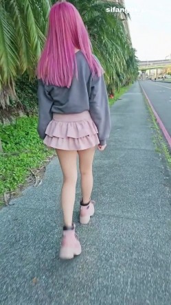 露出调教【小小Q】户外乳夹的秘密 截图7