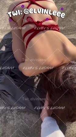 推特顶级大神【elc调教师】能肏能玩，各种模特网红女神滴蜡走绳喝尿露出羞耻训成母狗 截图13