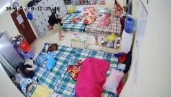 监控偷拍缅北电信诈骗公司女员工集体大通铺睡觉 ️有业绩才能回家 截图1