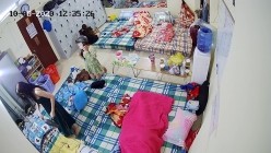 监控偷拍缅北电信诈骗公司女员工集体大通铺睡觉 ️有业绩才能回家 截图3