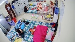 监控偷拍缅北电信诈骗公司女员工集体大通铺睡觉 ️有业绩才能回家 截图11