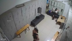 舞蹈班《监控破解》偷拍多位美女学员后台换衣服 截图10
