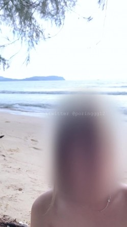 泰国白皙美乳模特「Jang」OF大尺度性爱私拍 身材爆炸啪男友钟爱户外露出 截图9