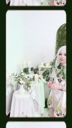 稀有露脸 高端ACG业界女神爆机少女 喵小吉 珍品T3会员《原神 · 纳西妲》超美梦幻少女胴体 珍藏必备爆赞! 截图1