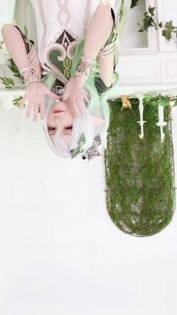 稀有露脸 高端ACG业界女神爆机少女 喵小吉 珍品T3会员《原神 · 纳西妲》超美梦幻少女胴体 珍藏必备爆赞! 截图2