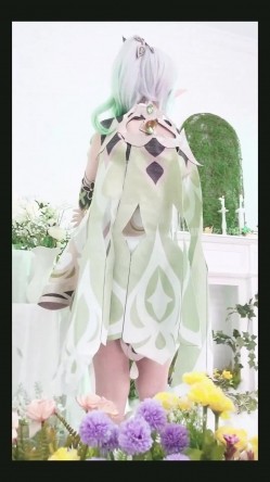 稀有露脸 高端ACG业界女神爆机少女 喵小吉 珍品T3会员《原神 · 纳西妲》超美梦幻少女胴体 珍藏必备爆赞! 截图3
