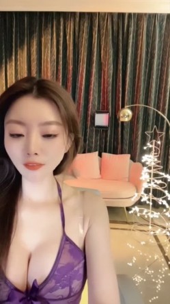 女神再度大秀【夏树】坚实美乳 连体黑丝绳艺捆绑 自慰喷水 截图1