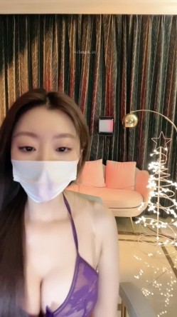 女神再度大秀【夏树】坚实美乳 连体黑丝绳艺捆绑 自慰喷水 截图6