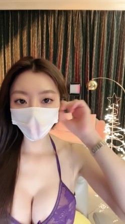 女神再度大秀【夏树】坚实美乳 连体黑丝绳艺捆绑 自慰喷水 截图11