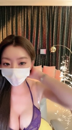 女神再度大秀【夏树】坚实美乳 连体黑丝绳艺捆绑 自慰喷水 截图13